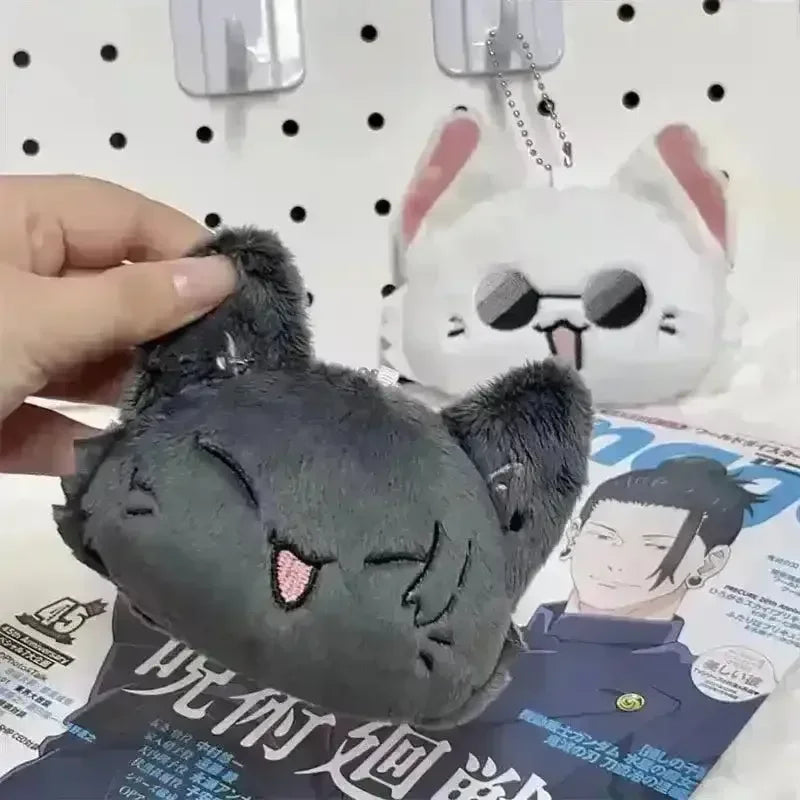 Jujutsu Kaisen Cat Plush Keychains - Bear Hugs