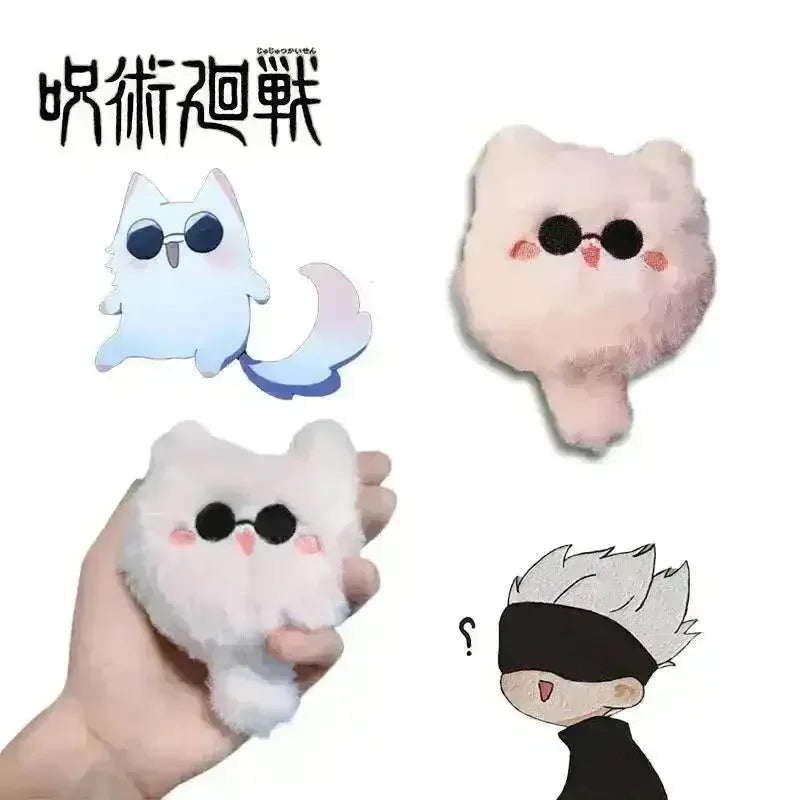 Jujutsu Kaisen Gojo Satoru Cat Plush Pendant - Bear Hugs