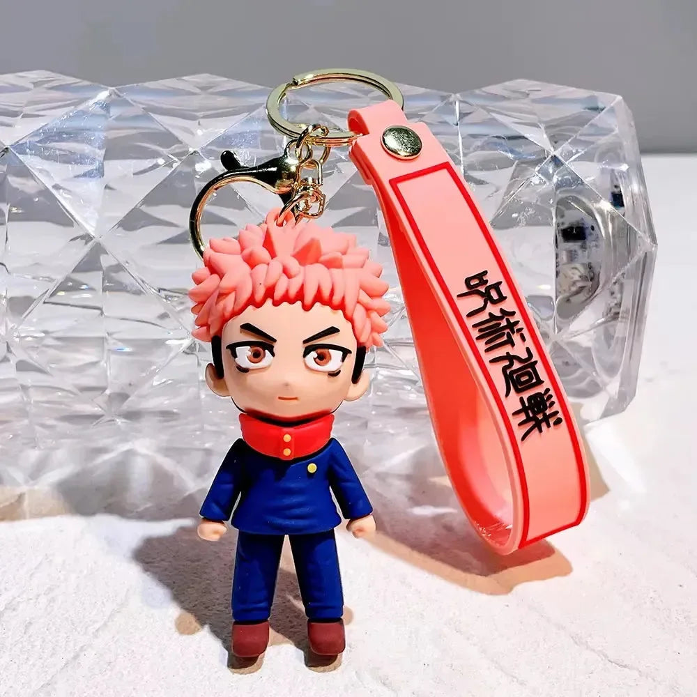 Jujutsu Kaisen Sorcerer's Script 3D Keychain - Bear Hugs