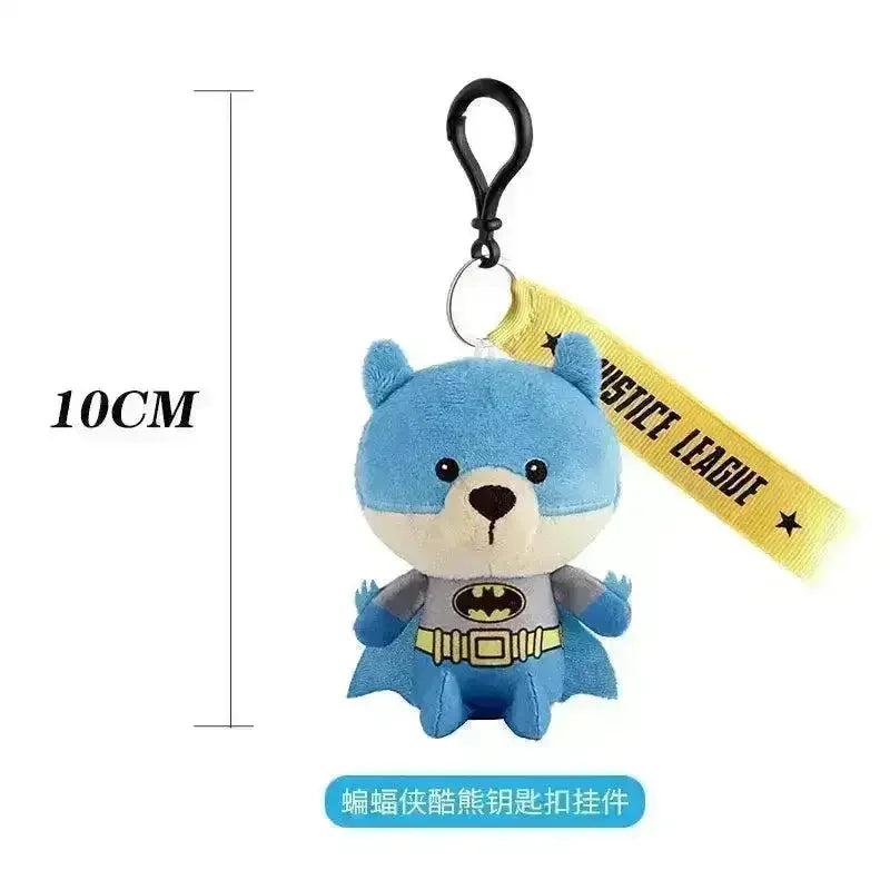 Justice League Superhero Bear Keychains - Bear Hugs