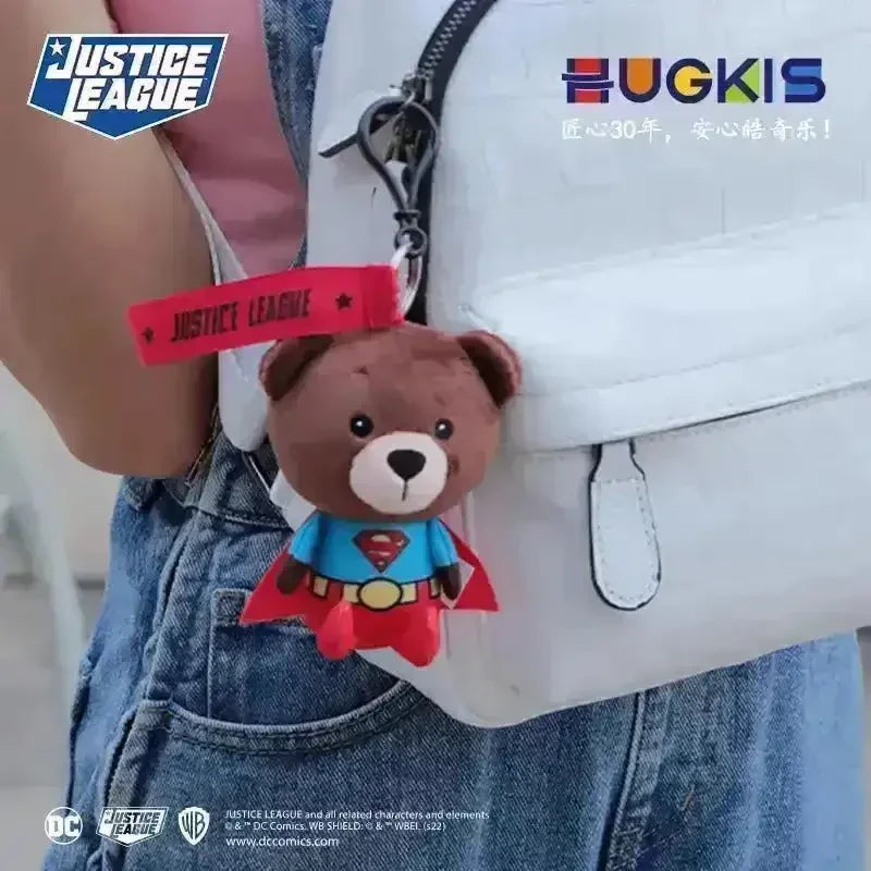 Justice League Superhero Bear Keychains - Bear Hugs