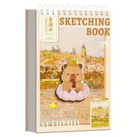 Kawaii A4 Sketching Book - Bear Hugs