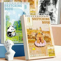 Kawaii A4 Sketching Book - Bear Hugs