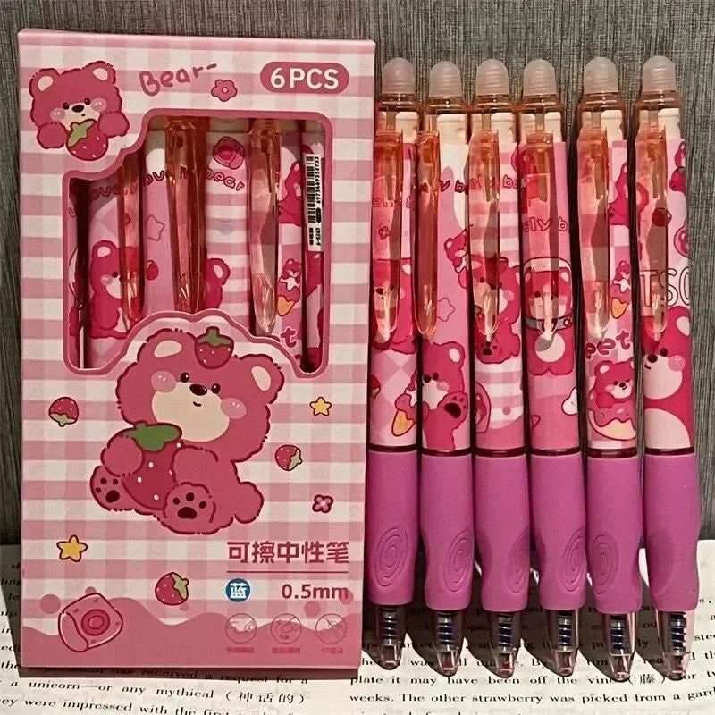 Kawaii Animal Erasable Gel Pen - Bear Hugs