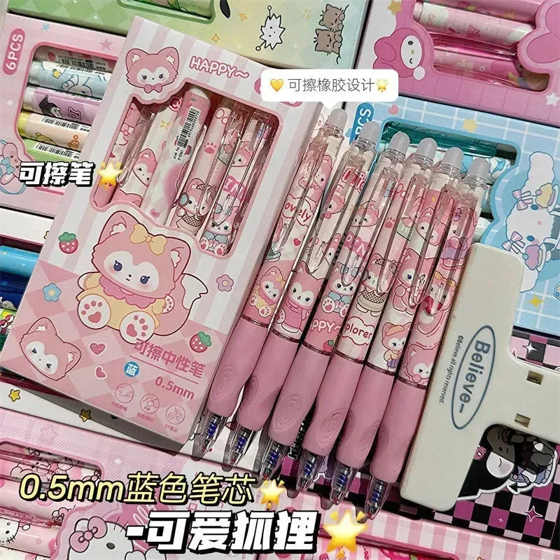 Kawaii Animal Erasable Gel Pen - Bear Hugs