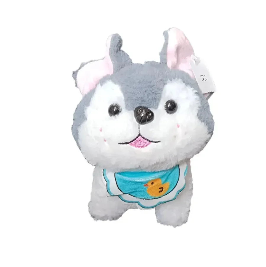Kawaii Bib Husky Plush Toy (20 cm) - Bear Hugs