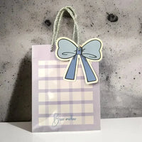 Kawaii Bow Paper Gift Bag - Bear Hugs