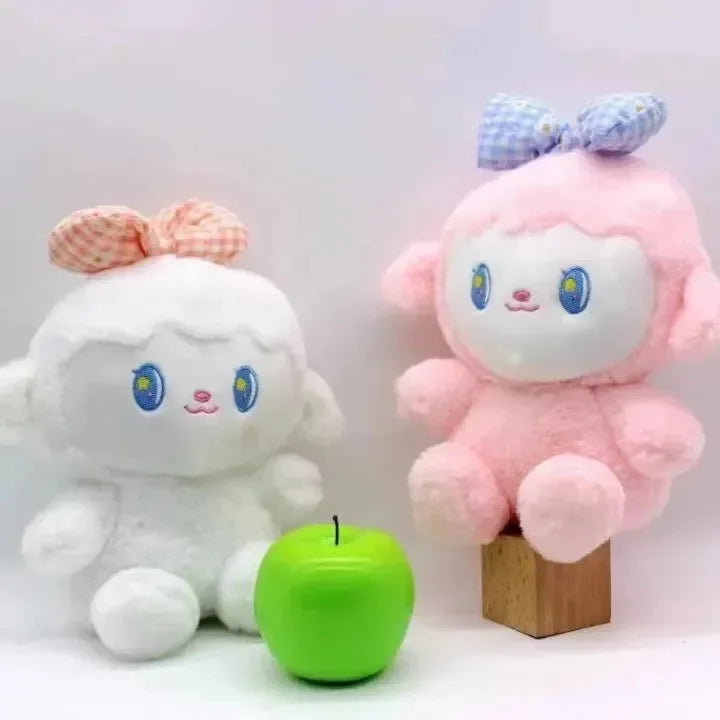Kawaii Bow Sheep Plush Toy (25 cm) - Bear Hugs