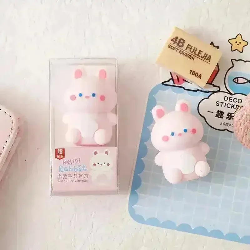 Kawaii Character Pencil Sharpener - Bear Hugs