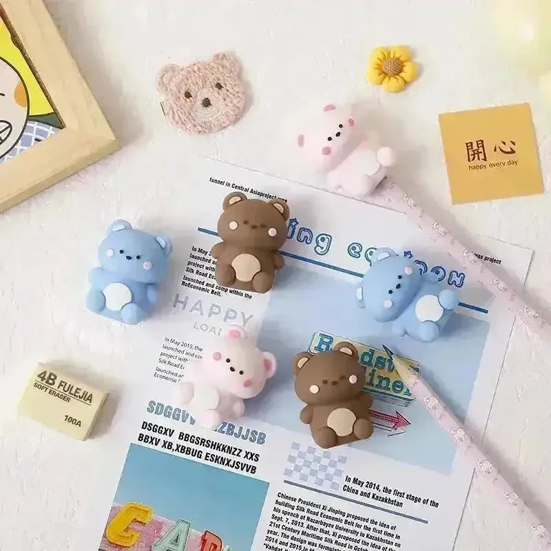 Kawaii Character Pencil Sharpener - Bear Hugs