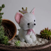 Kawaii Crown Dog Plush Toy (40 cm) - Bear Hugs