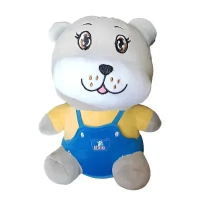 Kawaii Dungaree Dog Plush Toy (25 cm) - Bear Hugs