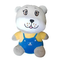 Kawaii Dungaree Dog Plush Toy (25 cm) - Bear Hugs