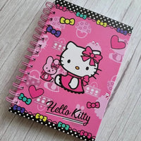 Kawaii Hello Kitty A5 Spiral Notebook - Bear Hugs