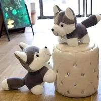 Kawaii Husky Puppy Plush Toy (35 cm) - Bear Hugs