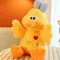 Kawaii Love Duck Plush Doll - Bear Hugs