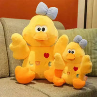 Kawaii Love Duck Plush Doll - Bear Hugs