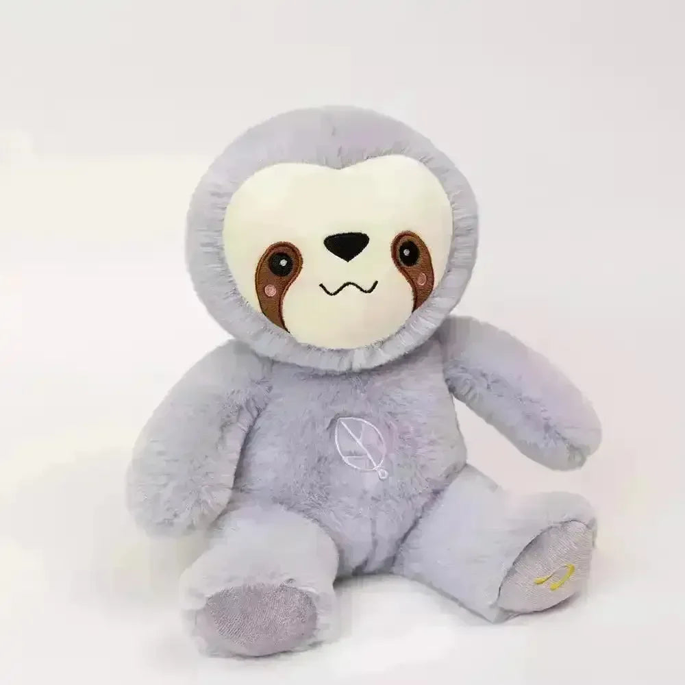 Kawaii Musical Breathing Sloth Plush Toy - Bear Hugs