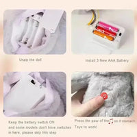 Kawaii Musical Breathing Sloth Plush Toy - Bear Hugs