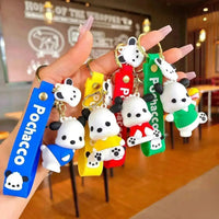 Kawaii Pochacco 3D Keychain - Bear Hugs
