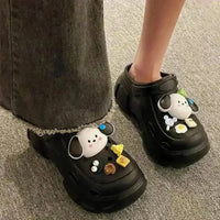 Kawaii Pochacco Platform Clogs - Bear Hugs