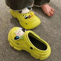 Kawaii Pochacco Platform Clogs - Bear Hugs