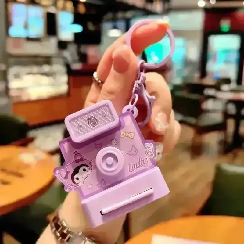 KuromiKawaii Sanliou Polaroid Camera Keychain