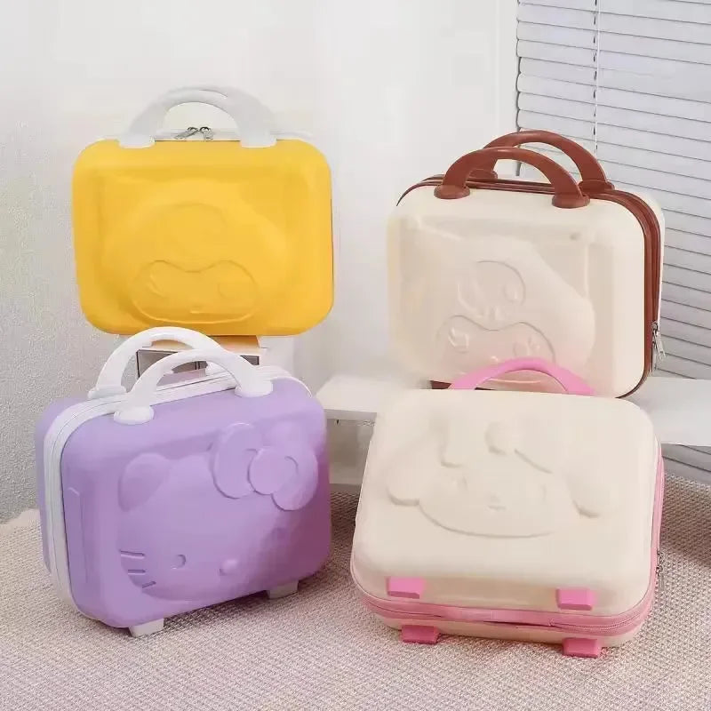 Kawaii Sanrio Portable Mini Suitcase - Bear Hugs