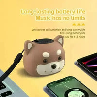 Kawaii Shiba Inu Bluetooth Speaker - Bear Hugs