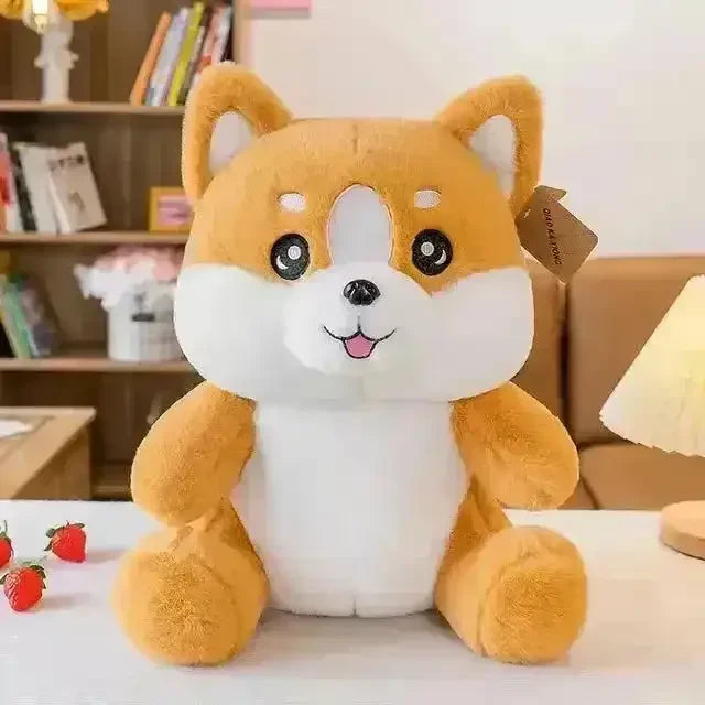 Kawaii Sitting Shiba Inu Dog Plushie (30 cm) - Bear Hugs