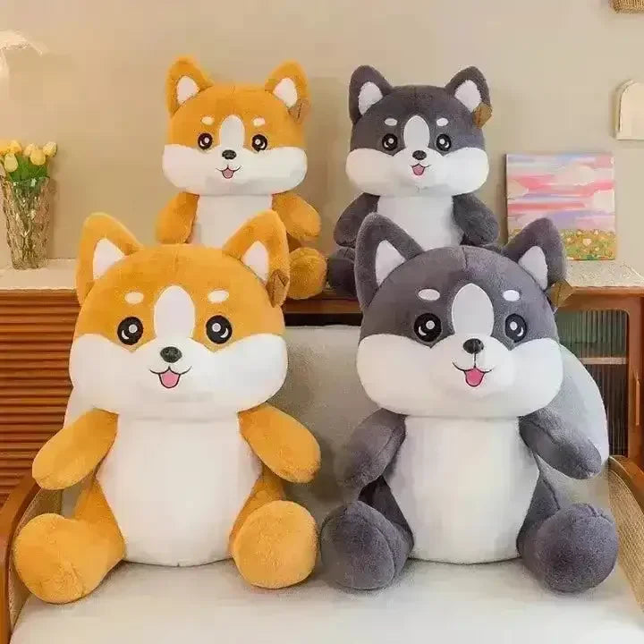 Kawaii Sitting Shiba Inu Dog Plushie (30 cm) - Bear Hugs