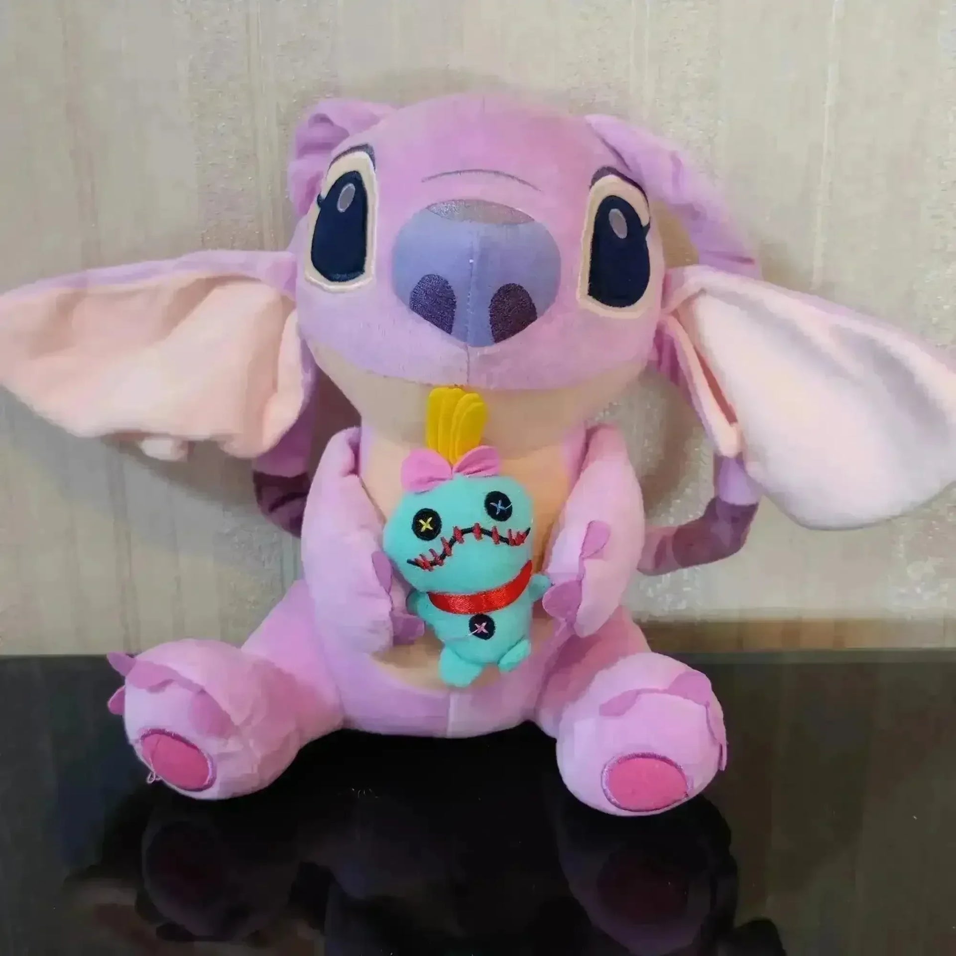 Kawaii Stitch Angel Plush Dolls (25 cm) Angel
