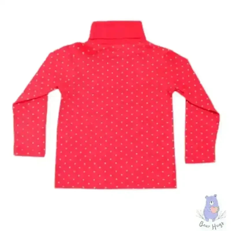 Kids Star Print Turtleneck T-shirt - Bear Hugs