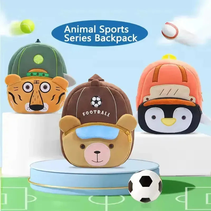 Kinder Critters Plush Animal Backpacks - Bear Hugs