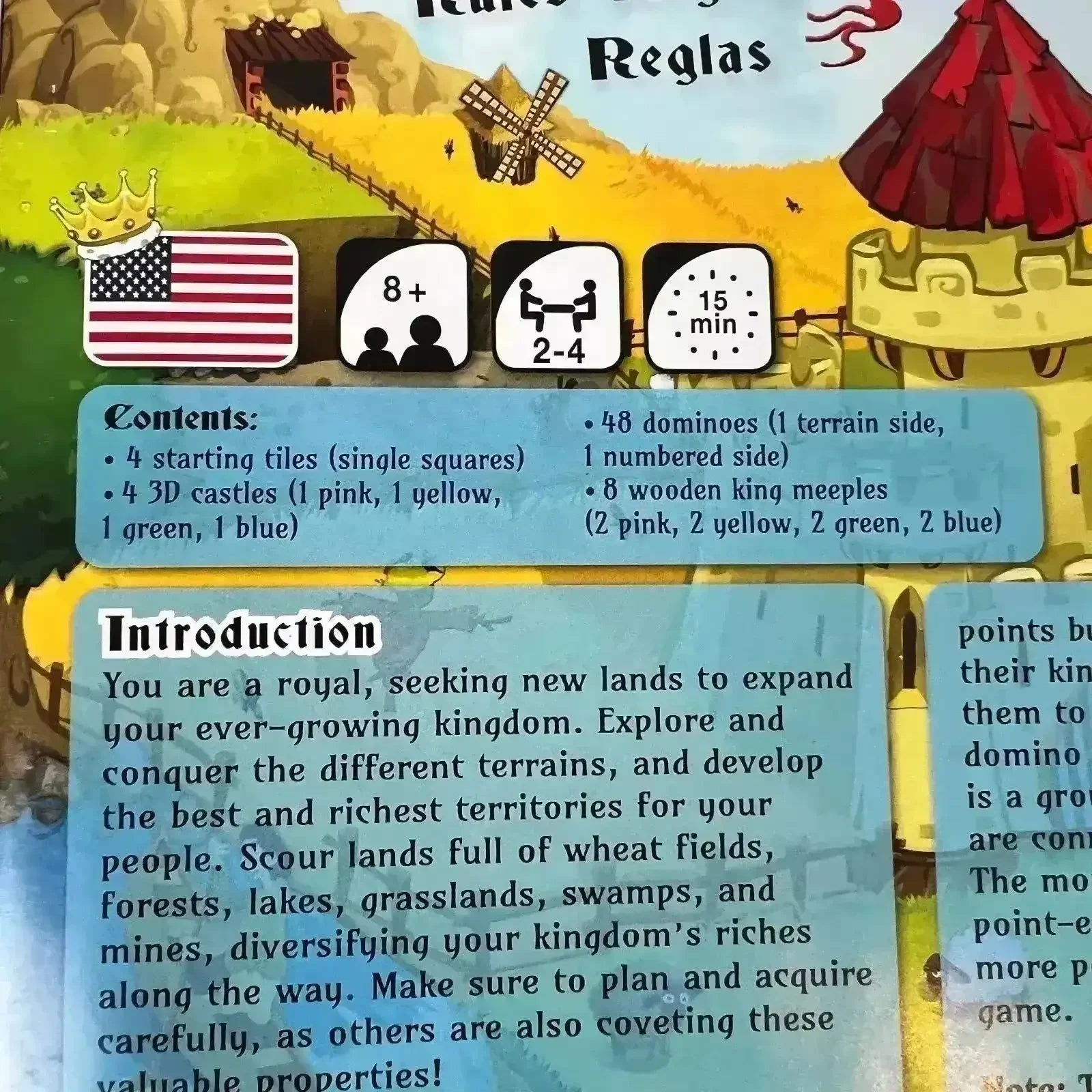 Kingdomino Board Game - Bear Hugs