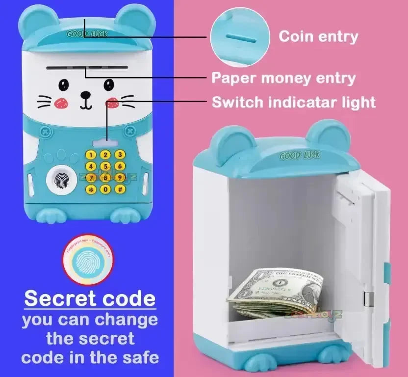 Kitty Bank ATM Piggy Bank - Bear Hugs