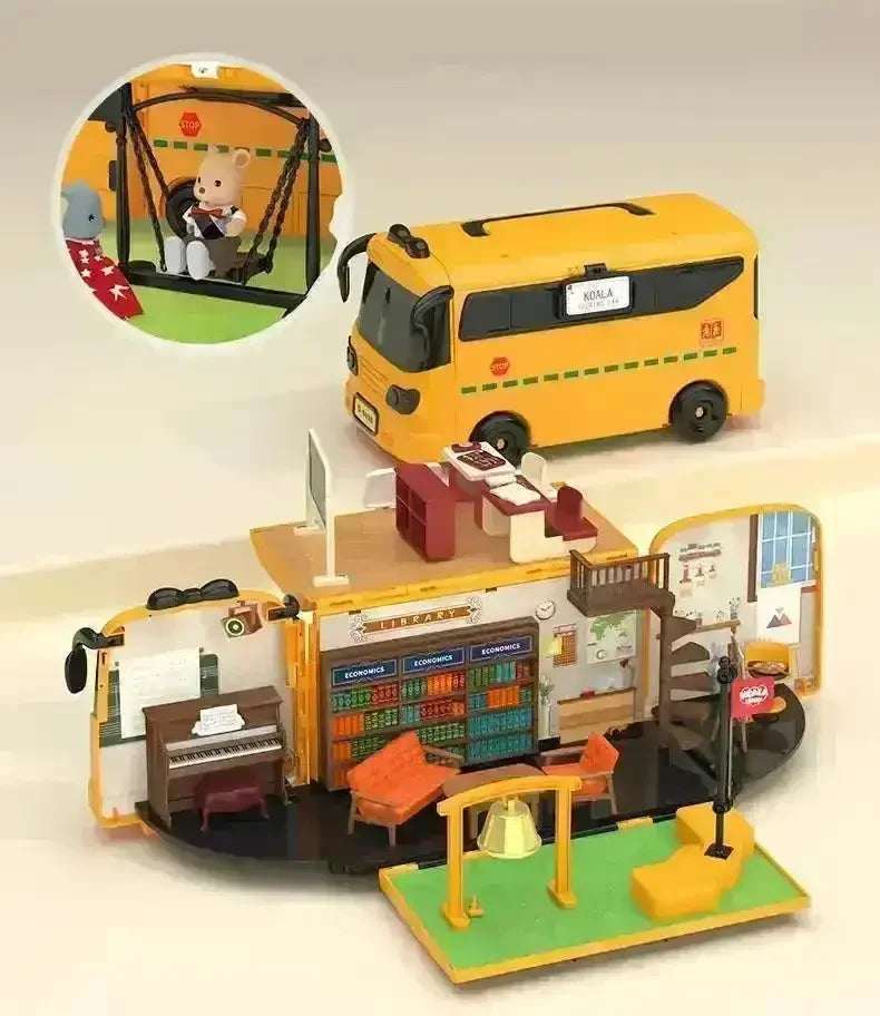 Koala Tour Bus Pretend Play Kids Set - Bear Hugs
