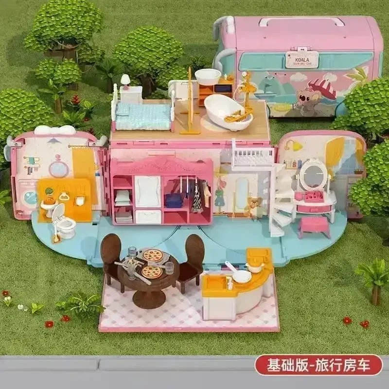 Koala Tour Bus Pretend Play Kids Set - Bear Hugs