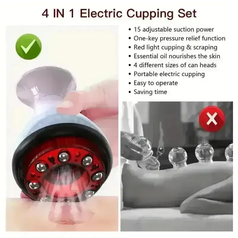 KTS Smart Cupping Massager - Bear Hugs