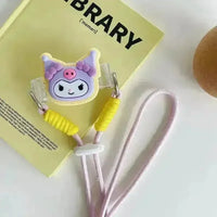 Kuromi and Cinnamoroll Phone Back Clip & Strap - Bear Hugs