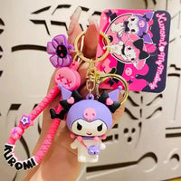 Kuromi & My Melody Buddy Keychain - Bear Hugs