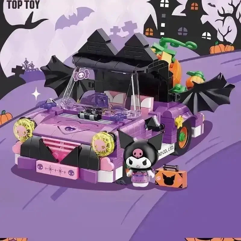 Kuromi & My Melody Car Building Blocks - Bear Hugs