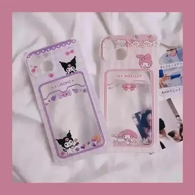 Kuromi & My Melody Duo Charm Case (For iPhones) - Bear Hugs