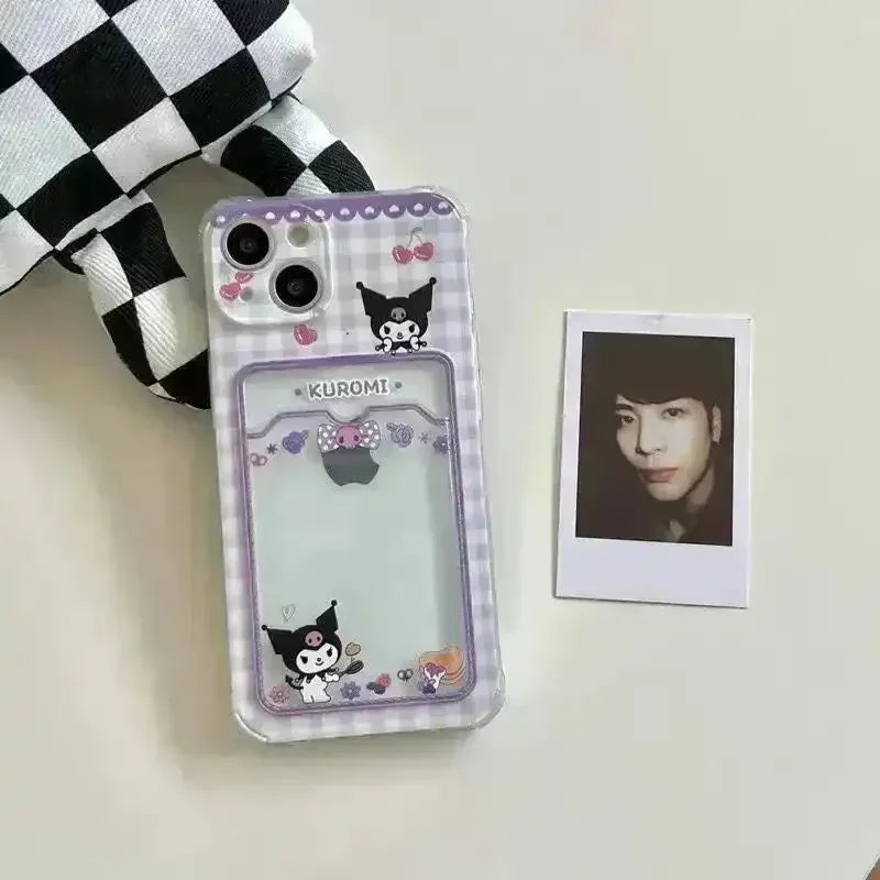 Kuromi & My Melody Duo Charm Case (For iPhones) - Bear Hugs