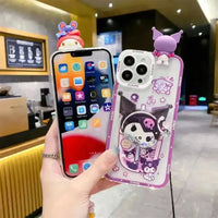 Kuromi & My Melody Figurine Case (For iPhones) - Bear Hugs