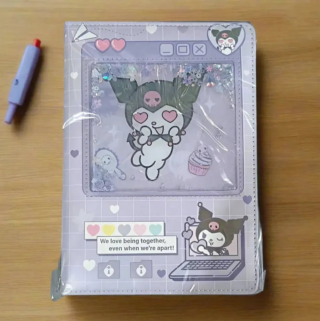 Kuromi Aqua Mischief A5 Water Diary - Bear Hugs