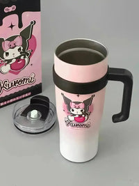 Kuromi Cherry Insulated Water Bottle (1200 ml) - Bear Hugs