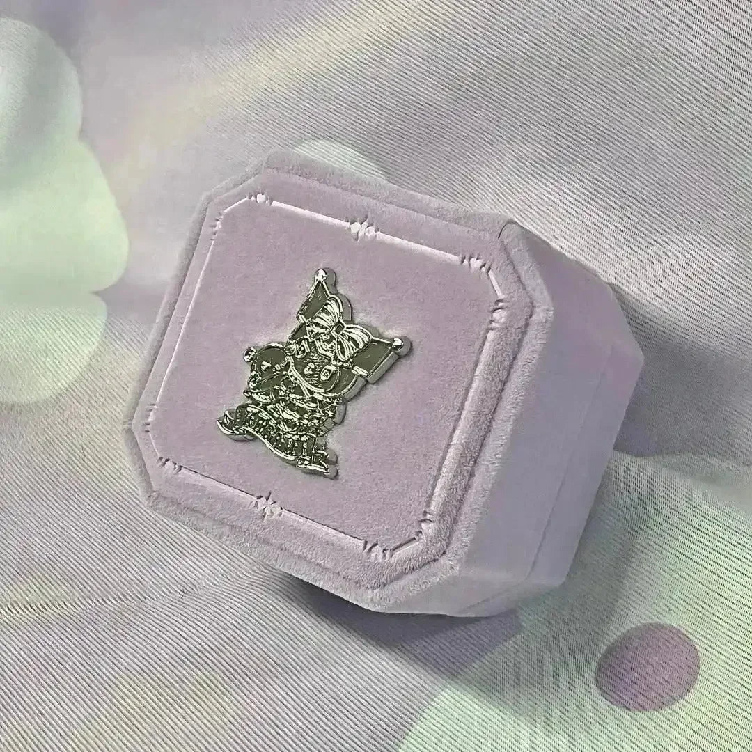 Kuromi Couple Ring Box - Bear Hugs