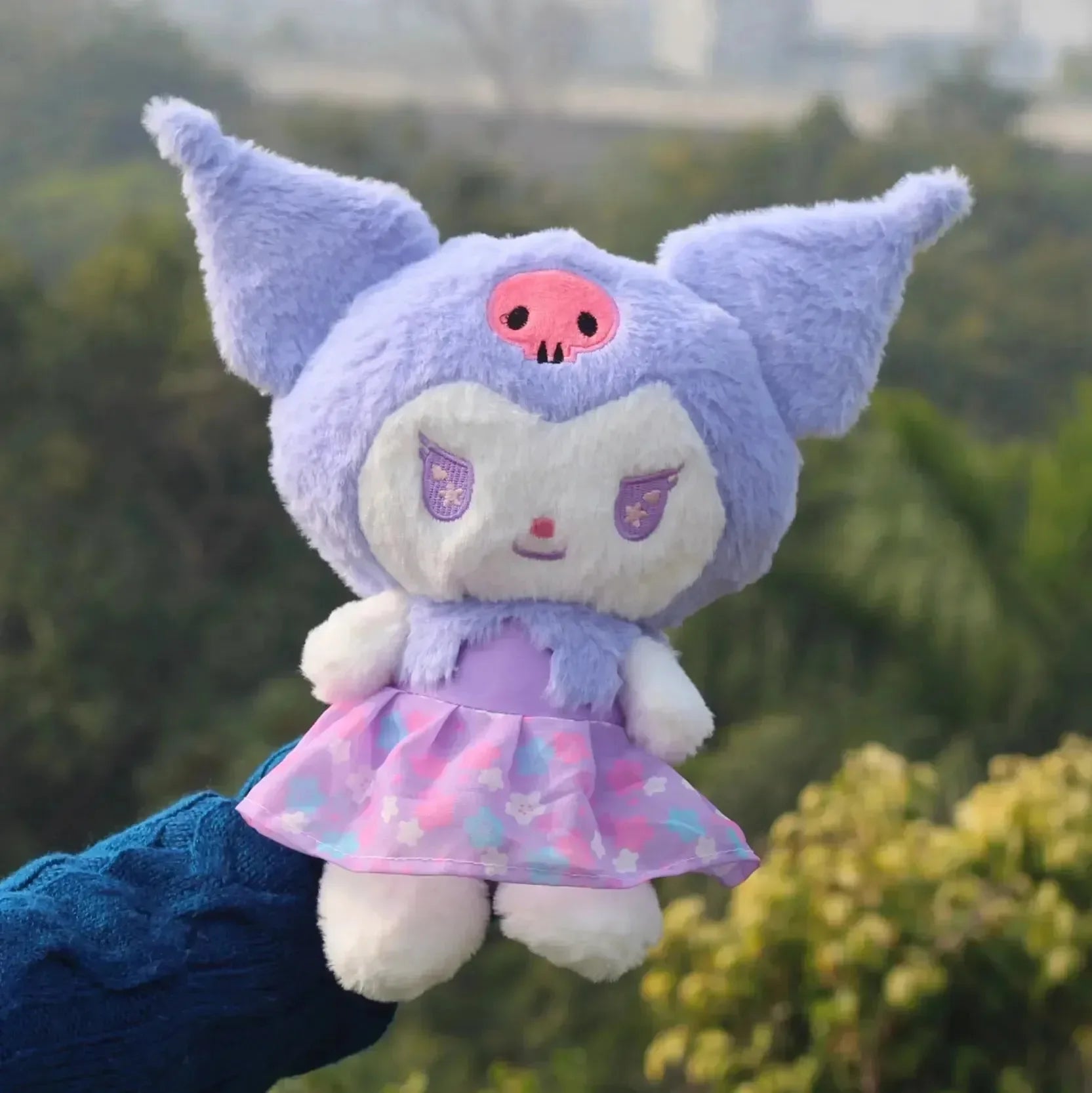 Kuromi Couture Frock Plushie (25 cm) - Bear Hugs