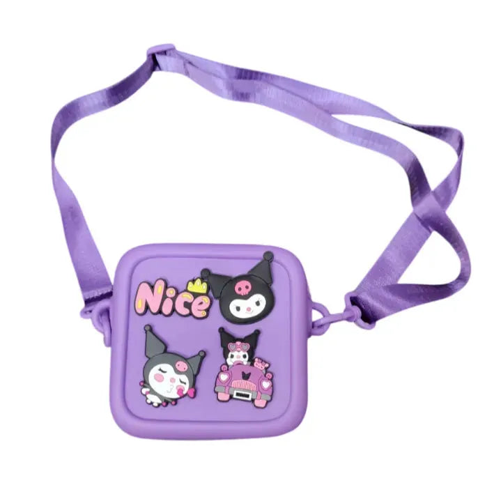 Kuromi Crossbody Silicon Bag - Bear Hugs